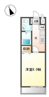 プラシード【2階】の間取り