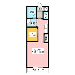 PHOENIX FUJI【2階】の間取り