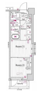 グランド・ガーラ大島【5階】の間取り