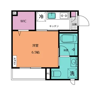 KV one【1階】の間取り