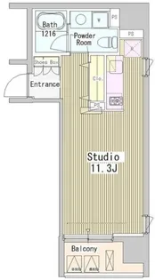 アーバンキューブ九段南【6階】の間取り