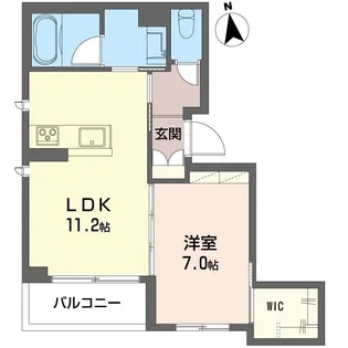 ワデン【4階】の間取り