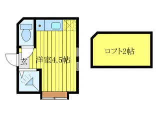 アーバンプレイス駒込ドゥエル【2階】の間取り