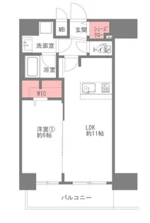 大阪府大阪市北区西天満3丁目【マンション】の間取り