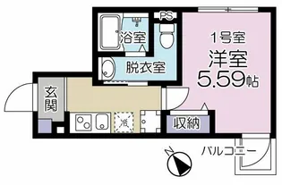 セレーナ神之木町【2階】の間取り