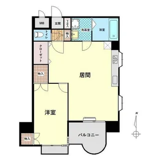 トーカンマンション名古屋第7【2階】の間取り