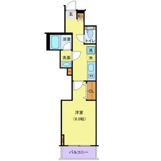 東京都台東区台東3【マンション】の間取り