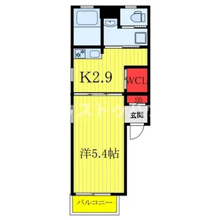 ソルーナ北大塚【3階】の間取り