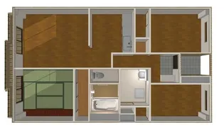 パレドールメゾン【1階】の間取り