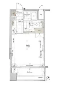 オーベルジュ日本橋【5階】の間取り
