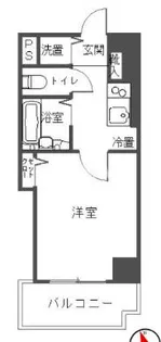 東京都港区芝1【マンション】の間取り