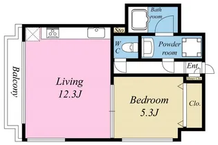 扇橋丸貞ビル【4階】の間取り
