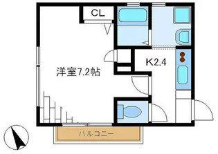 ルミナスコート【2階】の間取り