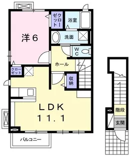 マーベラス【2階】の間取り