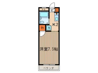 エンジェル府中【3階】の間取り