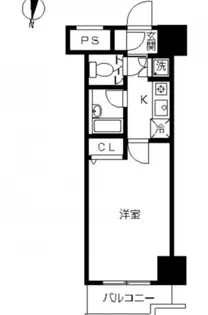 東京都墨田区立川2【マンション】の間取り