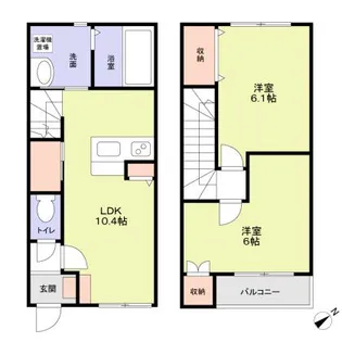 AQUAレジデンス大井町第15の間取り