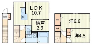 セレスティア柴又IV【3階】の間取り