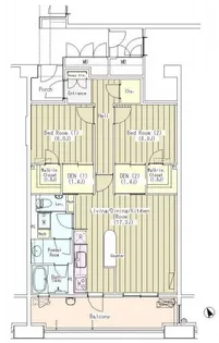 マチュリティ小石川【5階】の間取り