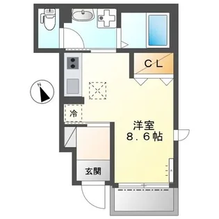 神奈川県横浜市保土ヶ谷区仏向西【アパート】の間取り