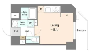 東京都文京区本郷3【マンション】の間取り