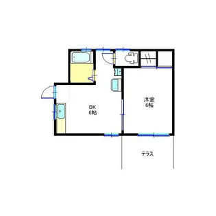 やまだハウス【1階】の間取り