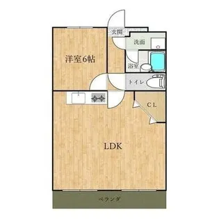 ホワイトハイツ【3階】の間取り