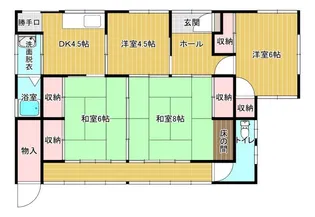熊本県熊本市中央区九品寺3【一戸建】の間取り