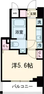 La Douceur四ツ木East【7階】の間取り