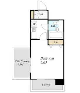 イルヴィアーレ青砥【6階】の間取り