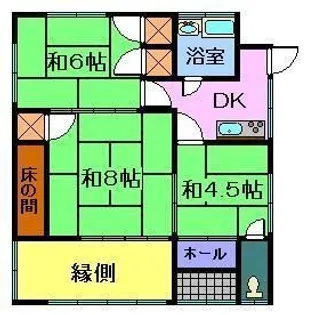 山口県岩国市海土路町2【一戸建】の間取り