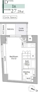 プライムガーデン駒沢大学【2階】の間取り