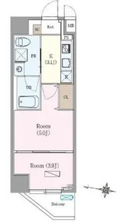 ロイジェント練馬高野台【6階】の間取り