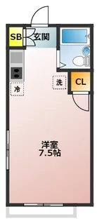 ハイム竜王【2階】の間取り