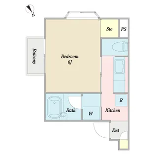 プリマージュ【2階】の間取り