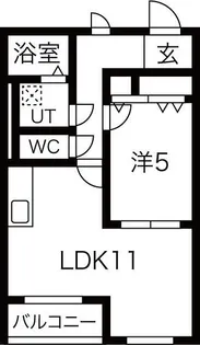 Fortuna carote【1階】の間取り