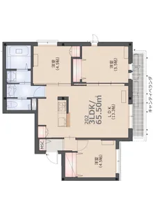 サンクチュアリ陣屋【2階】の間取り