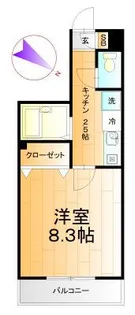 サンピア飯山満【3階】の間取り