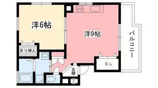 エーデル【2階】の間取り