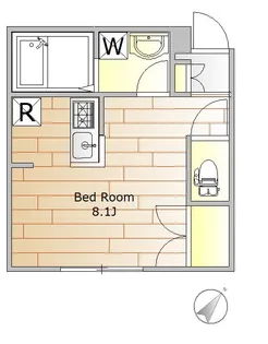 TINO KOMAZAWA【1階】の間取り