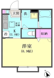 ギャロップ II【1階】の間取り