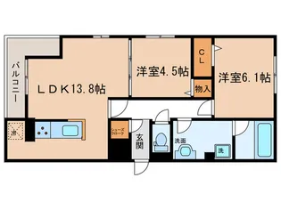 ガーデンテラス【3階】の間取り