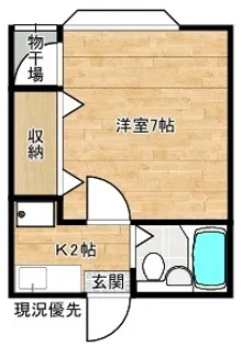 LANDサクセス【2階】の間取り