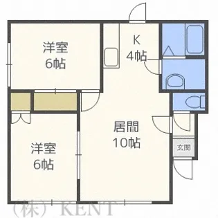 ドエル88【2階】の間取り