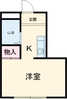 第2黒沢ビル【2階】の間取り