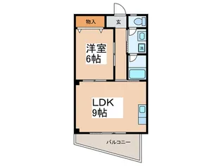 エグゼ21【6階】の間取り