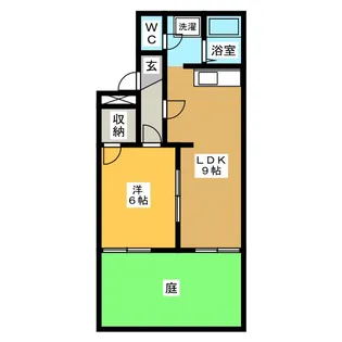 メゾンドール兼平 B【1階】の間取り