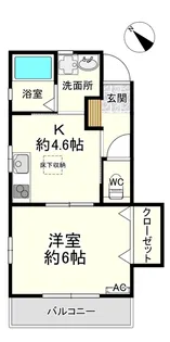 リヴィエールあざみ野【2階】の間取り