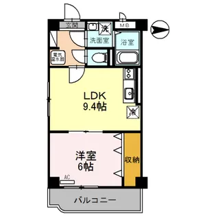 Villa HCSS(ヴィラエイチシーエスエス)【1階】の間取り