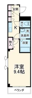 ユースハイムマルユウ【1階】の間取り